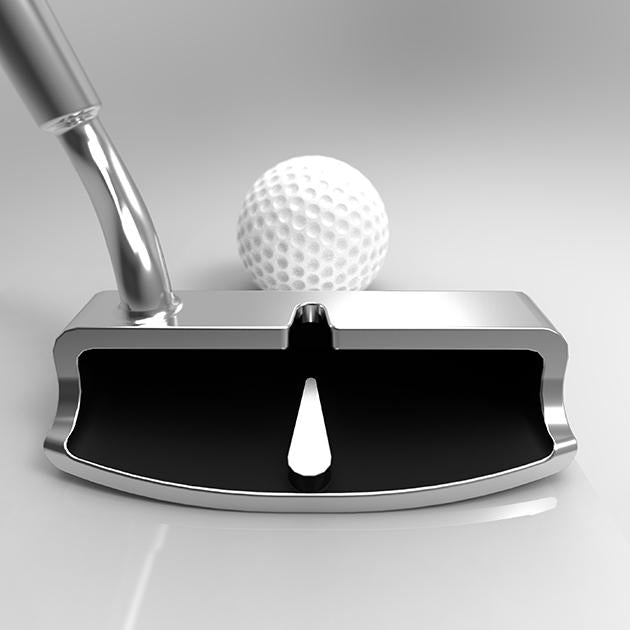 Golf Chipper Club Rétractable en Alliage d'Aluminium Réglable Double  Chipping